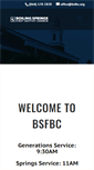 Mobile Screenshot of bsfbc.org